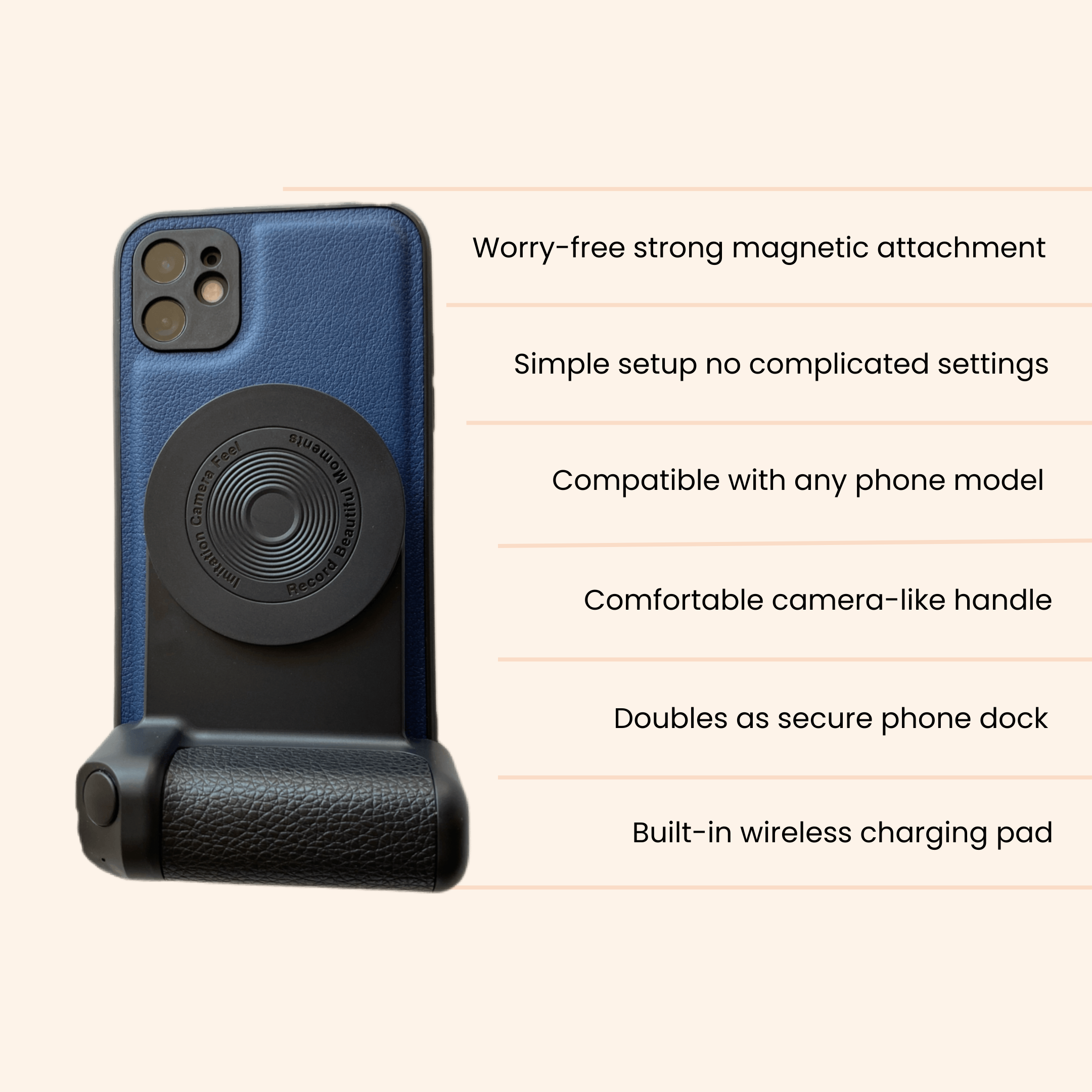 SnapGrip™ Camera Handle